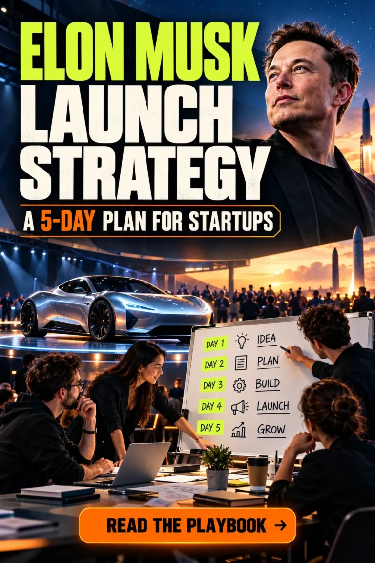 Elon Musk Product Launch Strategy: A 5-Day Plan for Startups