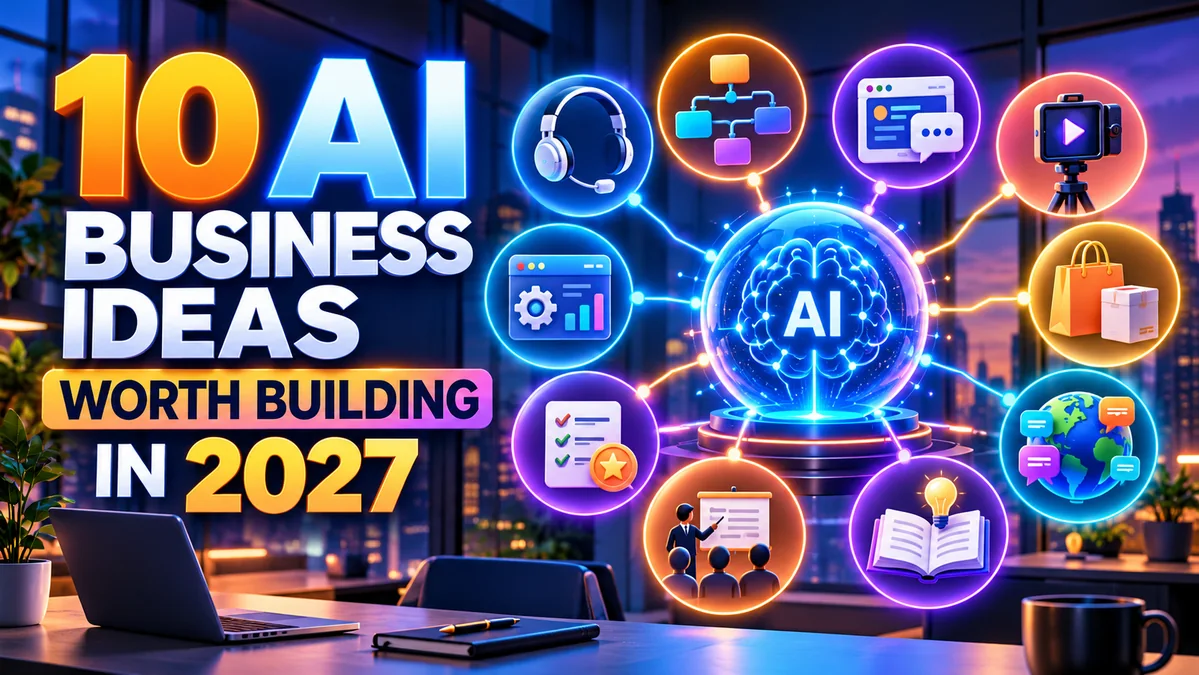 10 AI business ideas worth building in 2027 for global B2B founders