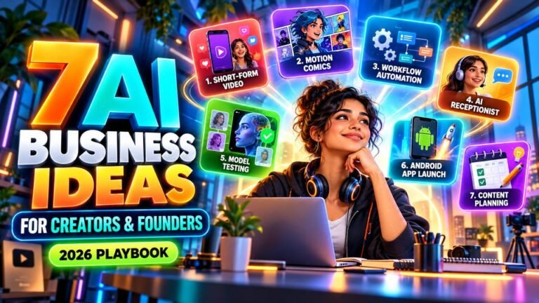 7 AI Business Ideas and Creator Opportunities to Test in 2026