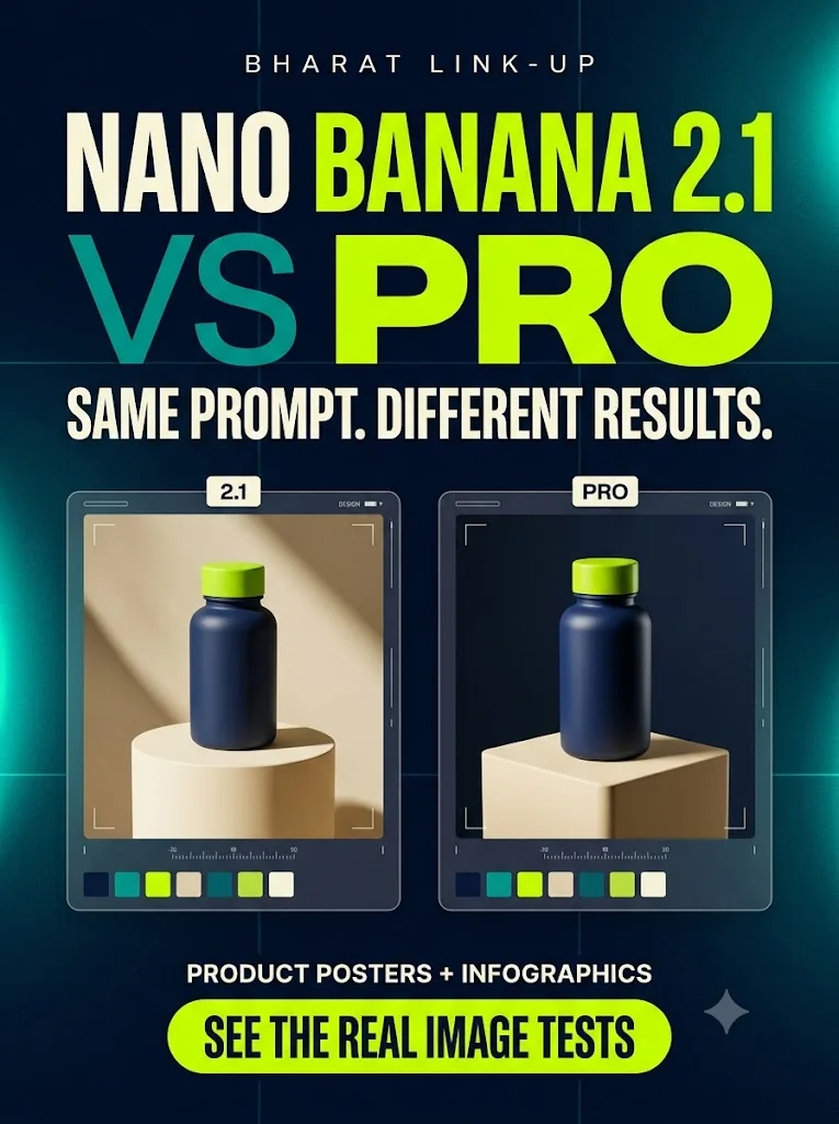 Nano Banana 2.1 vs Pro: Real Image Tests for Creators